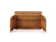 Transformer Table Eclipse sideboard buffet in a modern design with spacious storage cabinets