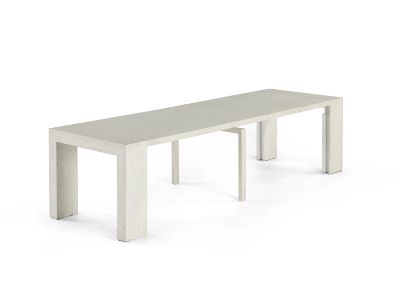 Transformer Table adjustable dining table by Transformer Table, shown in a modern wood finish