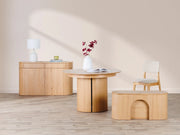 Transformer Table Eclipse dining table in a modern rectangular design
