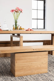 Transformer Table dining table with expandable wood tabletop and modern design