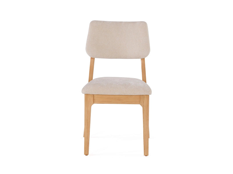 Transformer Table Eclipse dining chair in a modern design, shown in a neutral finish