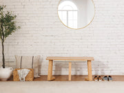 Transformer Table Nova Bench by Transformer Table, modern upholstered bench with clean lines