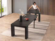 Transformer Table dining table in an expandable rectangular design
