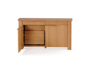 Transformer Table Nova Sideboard buffet in a modern design with spacious storage cabinets