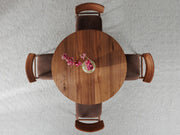 Transformer Table round dining table in a modern design