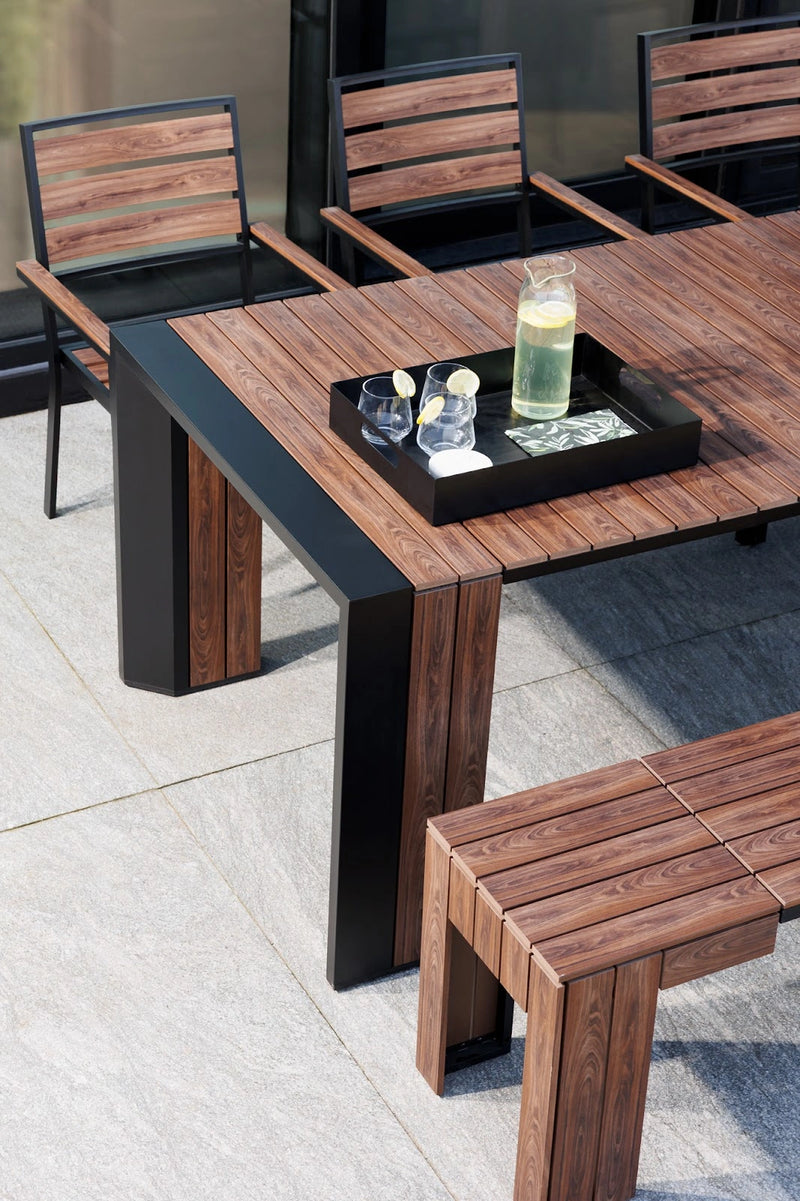 Transformer Table outdoor dining table by Transformer Table with extendable design and weather-resistant finish