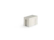 Transformer Table Transformer Bench in contemporary wood finish with sturdy legs