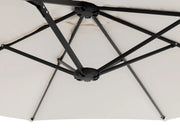 Transformer Table outdoor patio umbrella with canopy for shade and outdoor seating areas