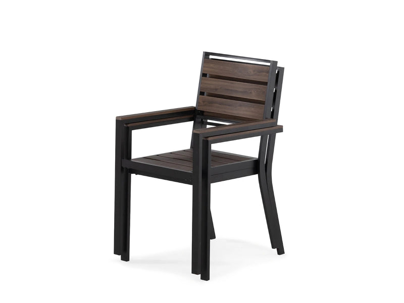 Transformer Table outdoor dining chair in a modern design for patio seating