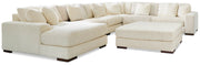 Ashley Furniture Lindyn living room set featuring a sofa and loveseat with plush cushions and contemporary design in neutral tones.