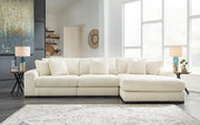 Ashley Furniture Lindyn living room set with sofa and armchair in a modern, cozy living space.