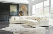 Ashley Furniture Lindyn living room set with sofa, loveseat, and armchair in a modern fabric design.