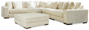 Ashley Furniture Lindyn living room set featuring a sofa and loveseat with plush cushions and modern design.