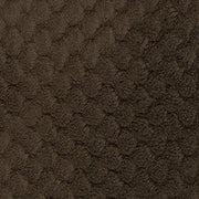 Ashley Furniture Observation Power Recliner in brown fabric with plush cushioning and padded armrests.