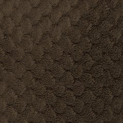 Ashley Furniture Observation Power Recliner in brown fabric with plush cushioning and padded armrests.