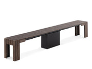Transformer Table outdoor bench in a modern design for patios, decks, and outdoor seating