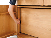 Transformer Table Eclipse sideboard buffet with sleek modern design and spacious storage compartments
