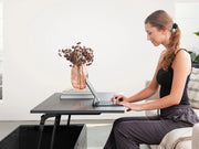 Transformer Table Transformer Coffee Table in compact form with wood tabletop and sturdy legs