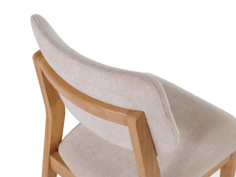 Transformer Table Eclipse dining chair in a modern design and neutral finish