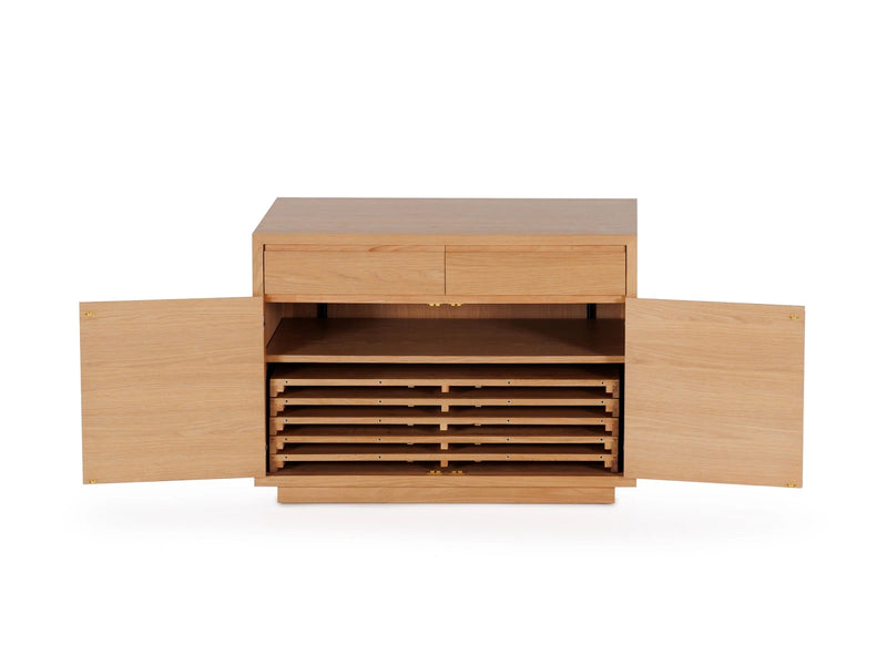 Transformer Table Transformer Sideboard buffet cabinet in modern wood finish