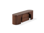 Transformer Table round bench in a modern wood design