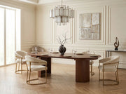 Transformer Table Eclipse dining table by Transformer Table, shown in a modern expandable design