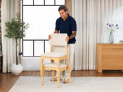 Transformer Table Nova dining chair in a modern design.