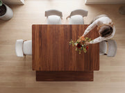 Transformer Table Nova dining table by Transformer Table in a modern wood finish