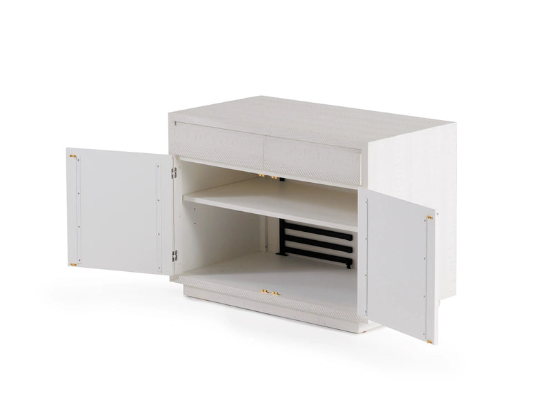 Transformer Table Transformer Sideboard buffet cabinet in a modern design with spacious storage.