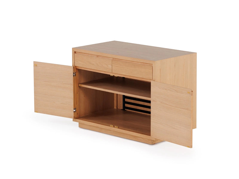 Transformer Table Transformer Sideboard buffet cabinet in a modern wood design