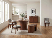 Transformer Table Eclipse dining set with expandable dining table and matching chairs in a modern finish