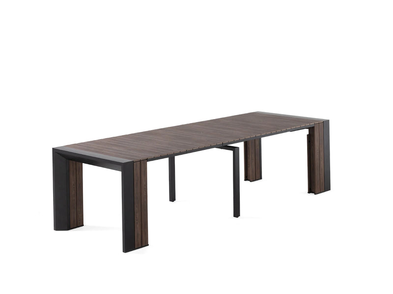 Transformer Table outdoor dining table by Transformer Table, shown in a weather-resistant design
