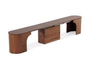 Transformer Table Eclipse Bench by Transformer Table in a modern wood finish