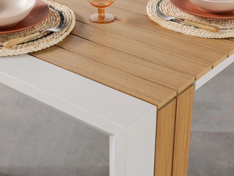 Transformer Table outdoor dining table in a durable design for patio or garden use
