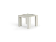 Transformer Table dining table shown in its extended configuration with a modern wood finish