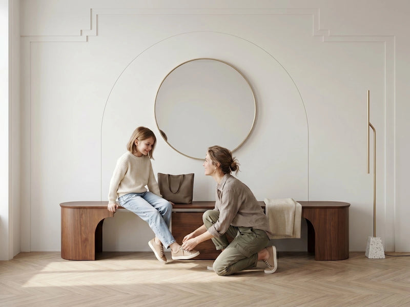 Transformer Table Eclipse bench by Transformer Table in a modern, minimalist design