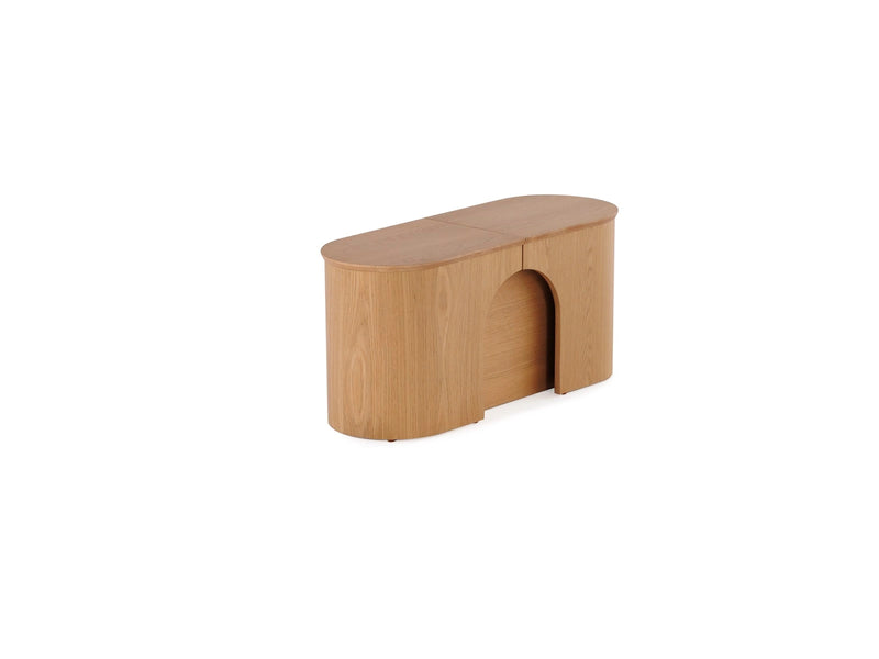 Transformer Table Eclipse Bench by Transformer Table, modern dining bench with a sleek, minimalist design