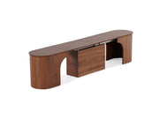 Transformer Table Eclipse bench by Transformer Table in a modern dark finish