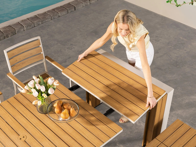 Transformer Table outdoor dining table by Transformer Table