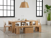 Transformer Table Transformer Dining Set with expandable dining table and matching seating chairs