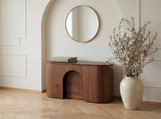 Transformer Table Eclipse Bench by Transformer Table in black, minimalist modern design