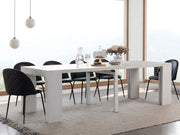 Transformer Table expandable dining table in modern wood finish