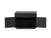 Transformer Table Transformer Sideboard buffet cabinet in a modern wood finish