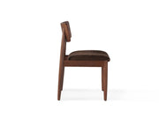 Transformer Table round dining chair in a modern upholstered design.