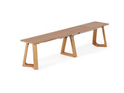 Transformer Table Nova bench by Transformer Table, contemporary dining bench with a sleek, minimalist design
