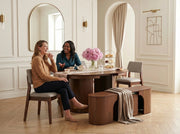 Transformer Table Eclipse dining set by Transformer Table with expandable dining table and matching chairs