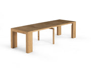 Transformer Table dining table with extendable sections and a modern wood finish
