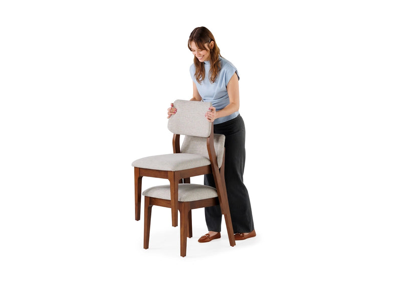 Transformer Table Eclipse dining chair in a sleek, modern design by Transformer Table