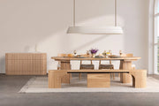 Transformer Table round dining set by Transformer Table with a round dining table and matching chairs
