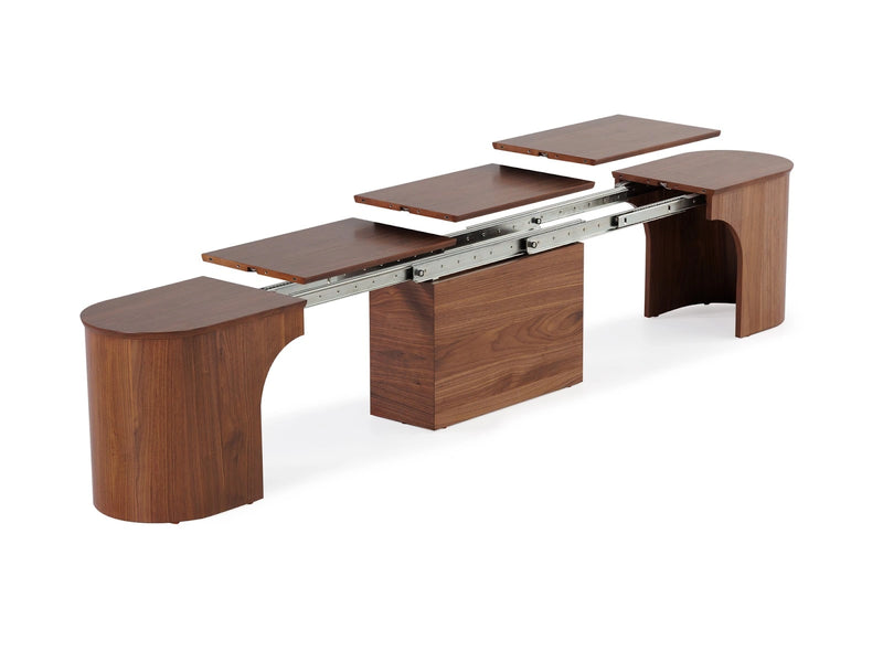 Transformer Table Eclipse bench by Transformer Table in a modern eclipse-inspired design